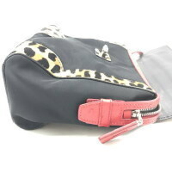 Prada satchel bag ostrich pony hair trim - Picture 9 of 10